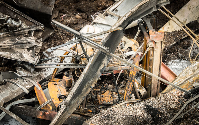 Tag 1 nach dem Großbrand bei ALBA - Bild 08_42