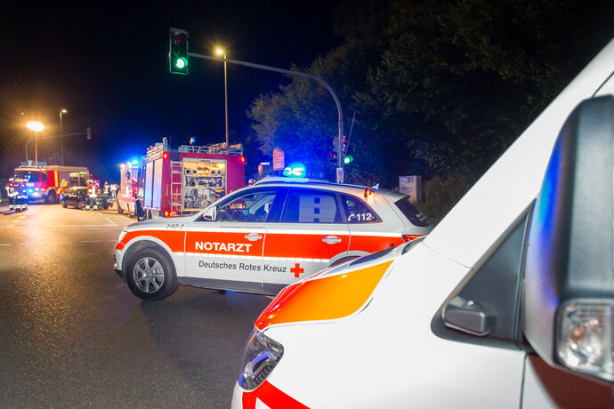 Vorfahrtsverletzung, B14, Backnang-Maubach, 21.06.2020.