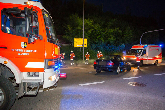 Vorfahrtsverletzung, B14, Backnang-Maubach, 21.06.2020.
