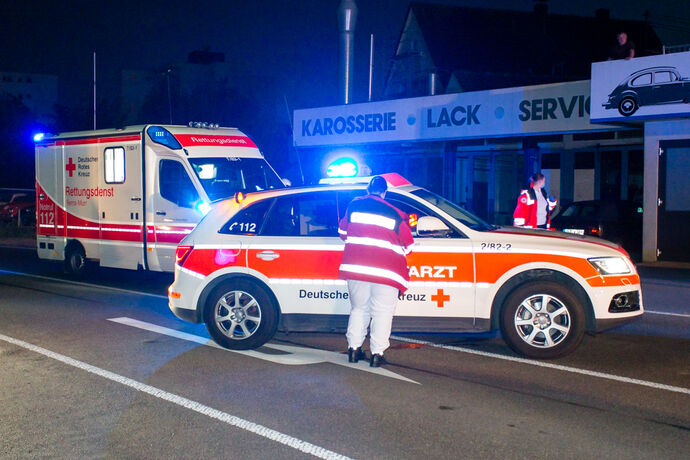 Vorfahrtsverletzung, B14, Backnang-Maubach, 21.06.2020.