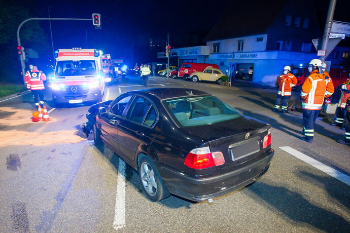 Vorfahrtsverletzung, B14, Backnang-Maubach, 21.06.2020.