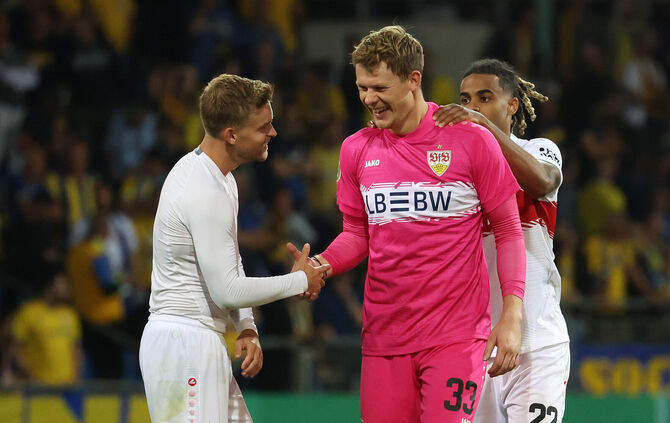 Fußball DfB-Pokal Eintracht Braunschweig vs. VfB Stuttgart