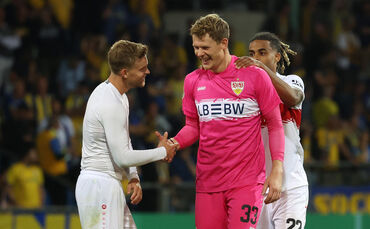 Fußball DfB-Pokal Eintracht Braunschweig vs. VfB Stuttgart