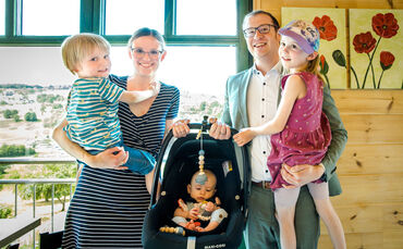 Familie Friedrich verabschiedet sich aus Berglen, 11.07.2025.