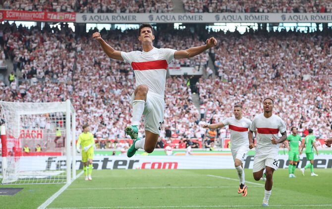 Fußball  VfB Stuttgart vs. Borussia Mönchengladbach