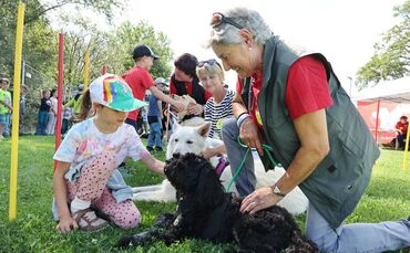 Kinder Hunde Freunde - 1