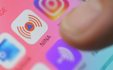 NINA-Warn-App des Bundesamtes für Bevölkerungsschutz warntag symbol symbolbild symbolfoto