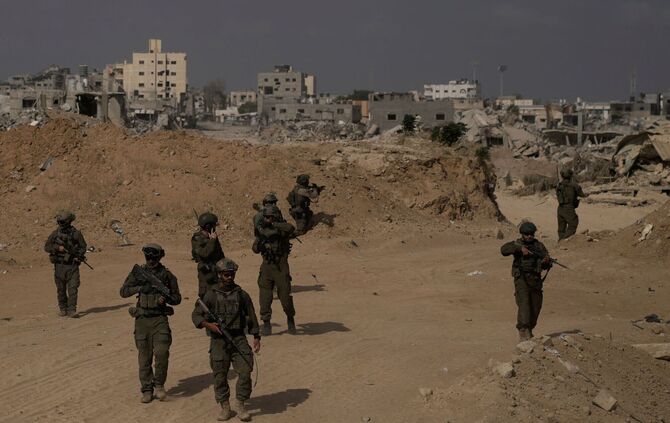 Israelische Soldaten im Gazastreifen