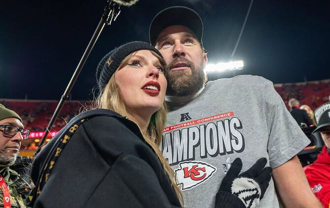 Taylor Swift und Travis Kelce