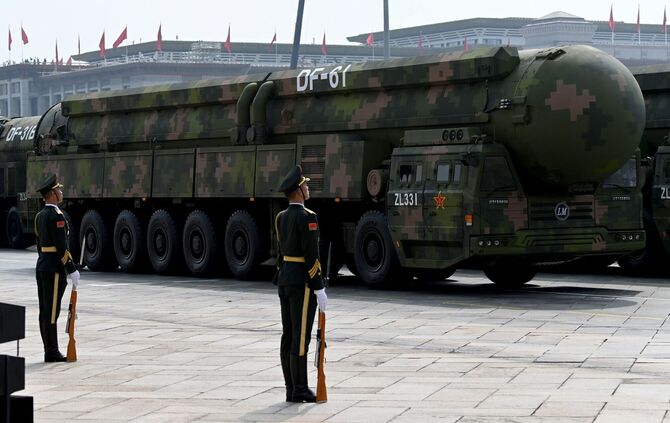Militärparade in Peking