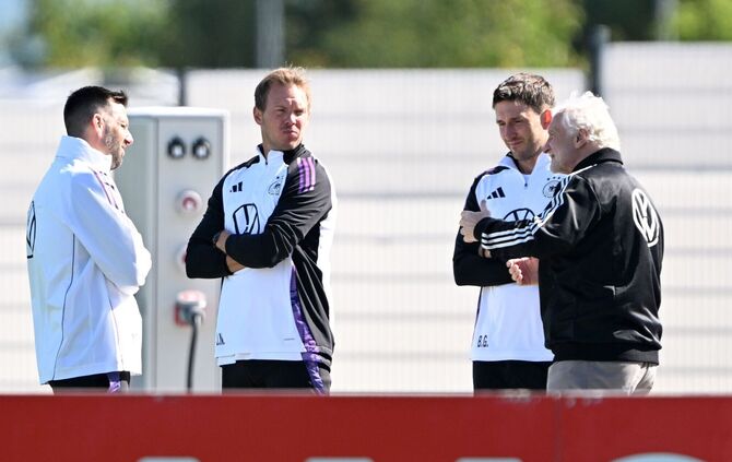 Abschlusstraining Nationalmannschaft