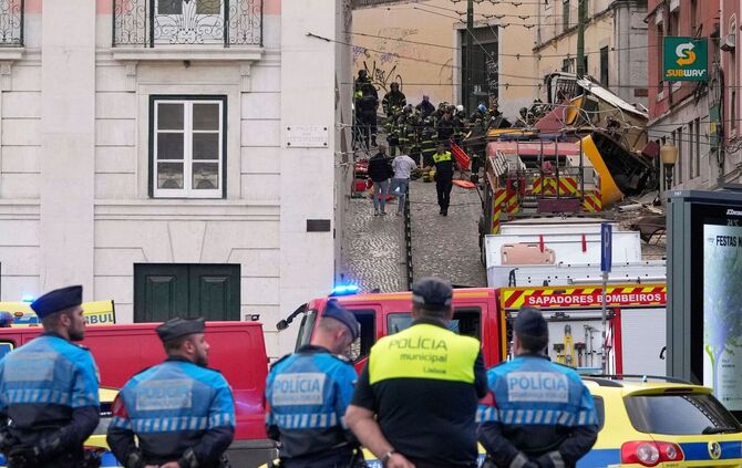 Standseilbahn-Unfall in Lissabon