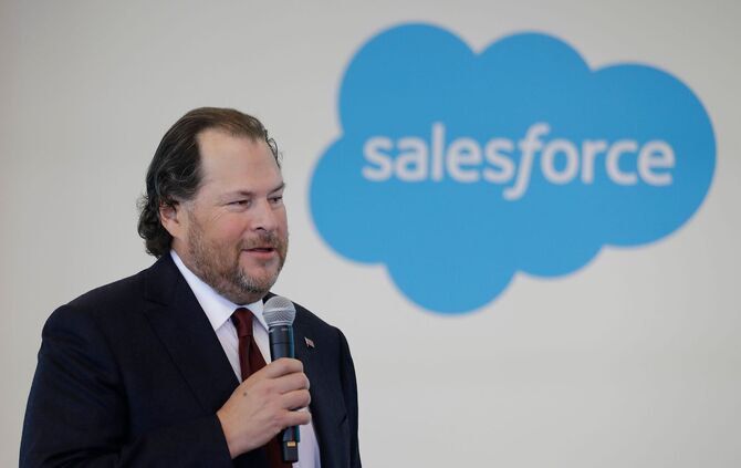 Salesforce-Chef Marc Benioff