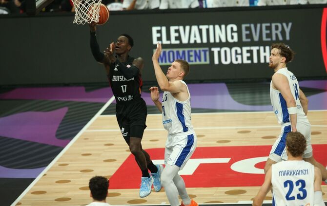 Basketball-EM - Finnland - Deutschland