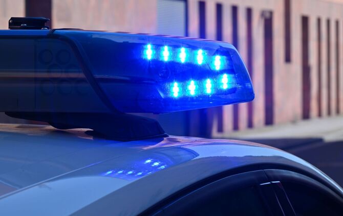 Polizei im Einsatz
