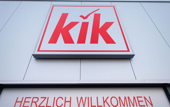 Logo des Textildiscounters Kik
