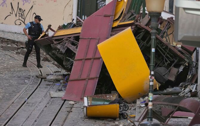 Nach Standseilbahn-Unfall in Lissabon