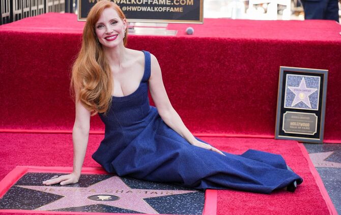 «Walk Of Fame»-Stern für Jessica Chastain
