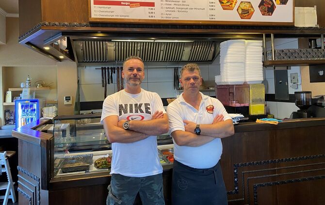 Die Mitarbeiter vom Fellbacher Balkan Grill haben wenig zu meckern.