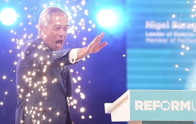 Jahreskonferenz der britischen Partei Reform UK