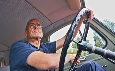 Restaurierter Feuerwehroldtimer