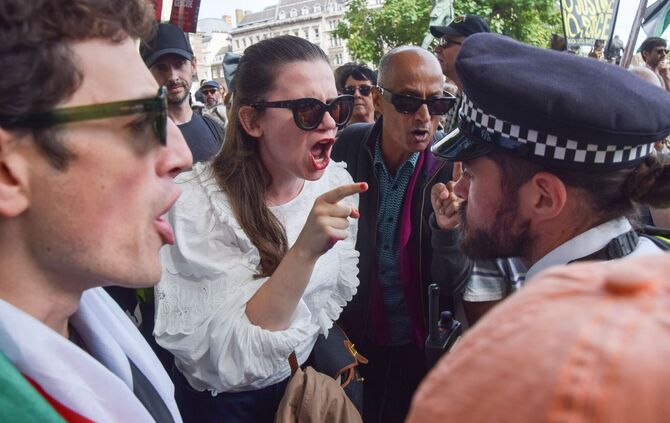 Nahostkonflikt - Protest in London