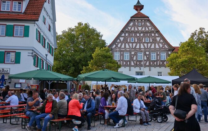 Straßenfest in Alfdorf