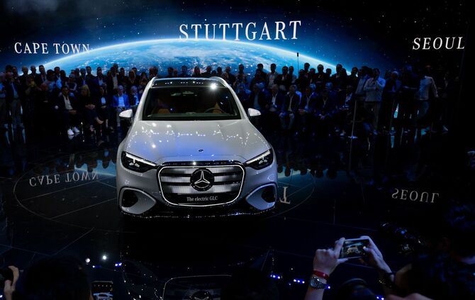 IAA Mobility - Weltpremiere Mercedes-Benz GLC