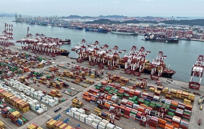 Hafen von Qingdao