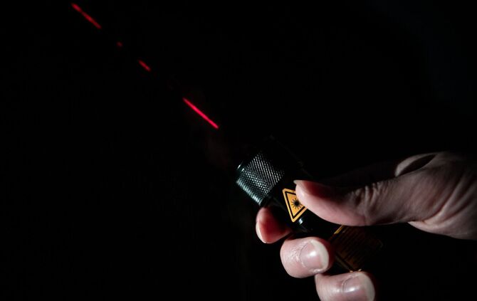 Laserpointer - Symbolbild