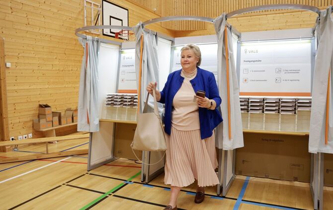 Parmlamentswahl in Norwegen