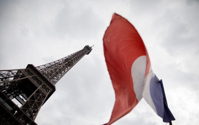Der Eiffelturm in Paris