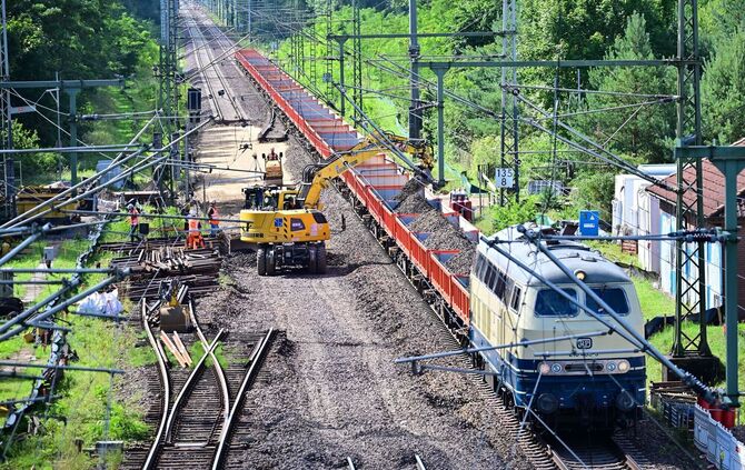 Generalsanierung Bahnstrecke Hamburg - Berlin