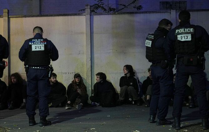 Protestbewegung "Bloquons Tout" in Paris