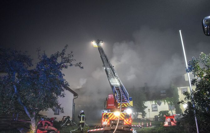 Tote Schweine und Schaden in Millionenhöhe bei Brand
