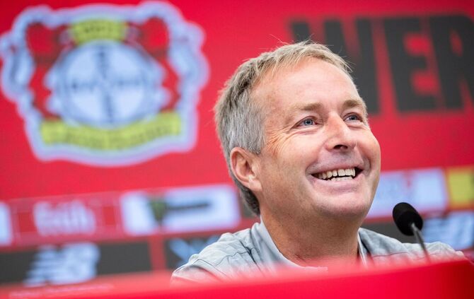Pressekonferenz Bayer Leverkusen