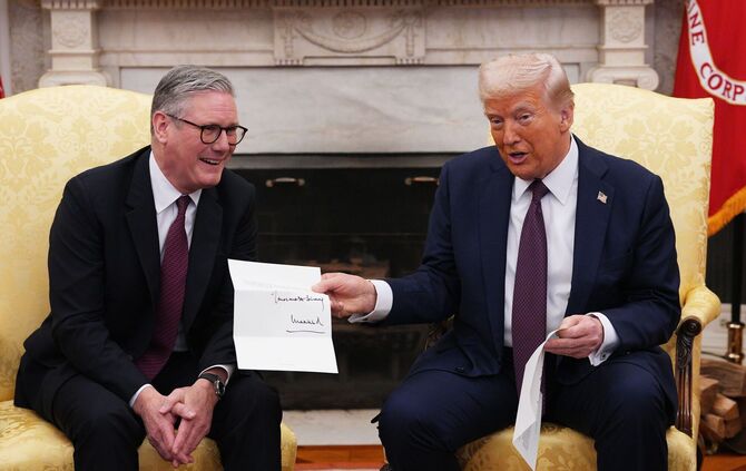 Britischer Premierminister Starmer in den USA