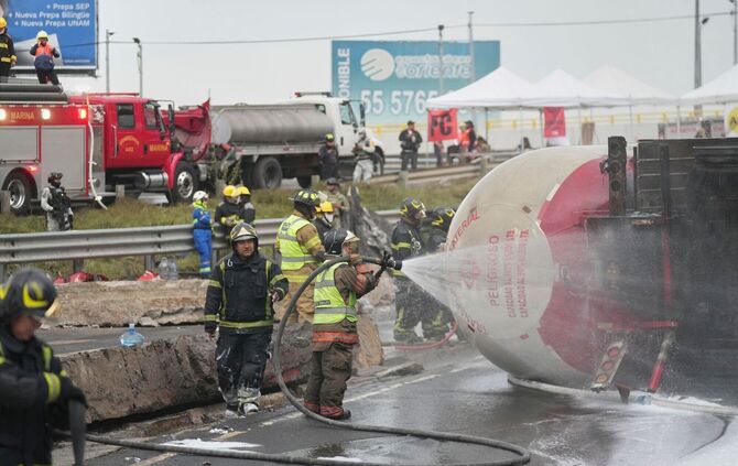 Explosion von Tankwagen in Mexiko