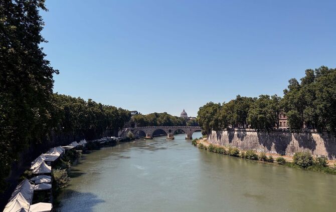 Tiber in Rom