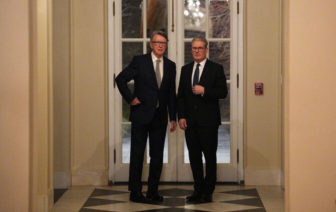 Britische Premier Starmer in Washington