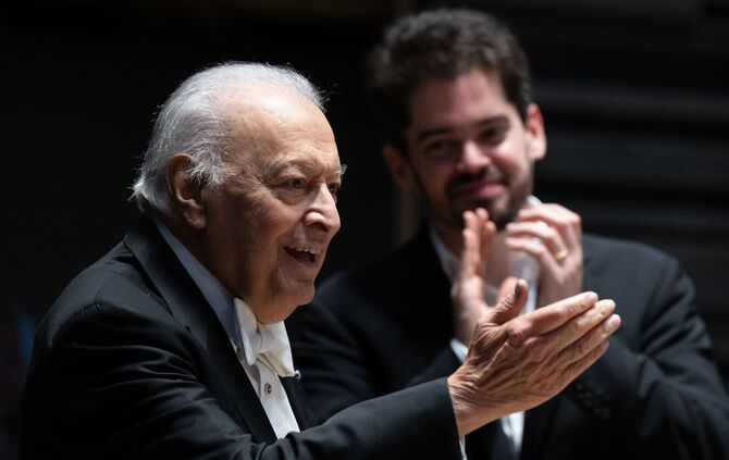 Zubin Mehta und Lahav Shani