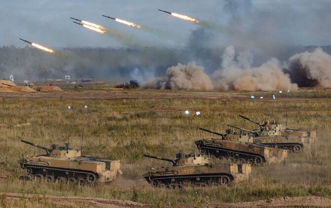 Russisch-belarussisches Militärmanöver