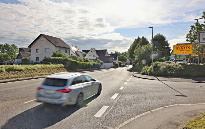 Hochberger Straße in Bittenfeld
