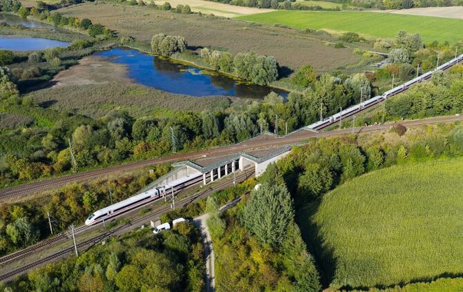 Nach Brand: Zugverkehr Bahnstrecke Hannover-Berlin gestört