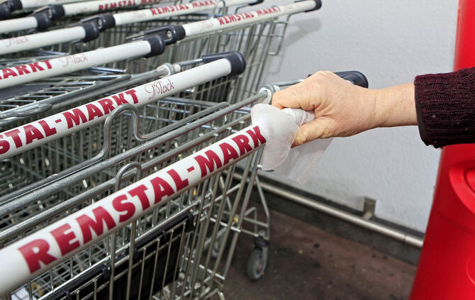 Hygiene im Supermarkt
