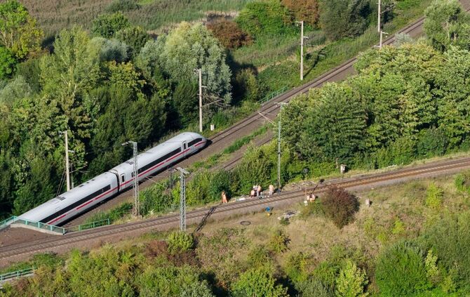 Nach Brand: Zugverkehr Bahnstrecke Hannover-Berlin gestört