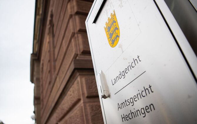 Prozess vor dem Landgericht Hechingen