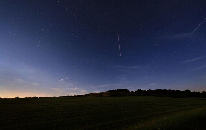 Sternenhimmel über der Rhön