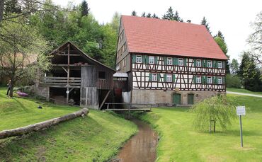 Heinlesmühle Zwischen Hellershof und Hundsberg Stand der Restaurierung der Schwäbischer-Wald-Mühlen am Beispiel der Heinlesmühle