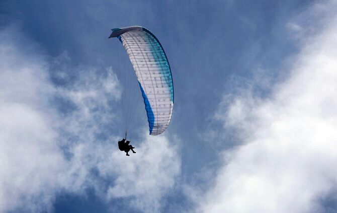 Tandem-Gleitschirmflug